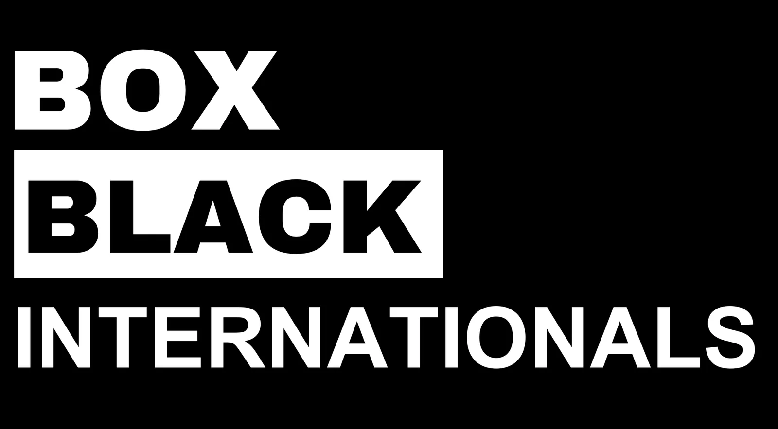 Box Black Internationals Logo